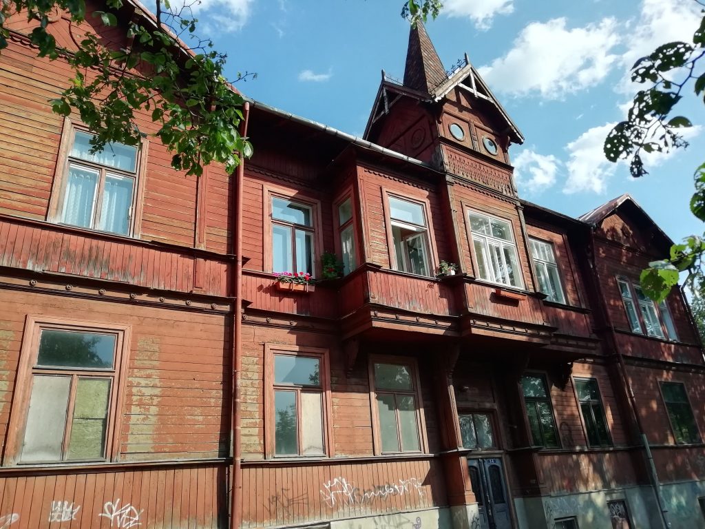 Kipsala ahşap evi, Riga