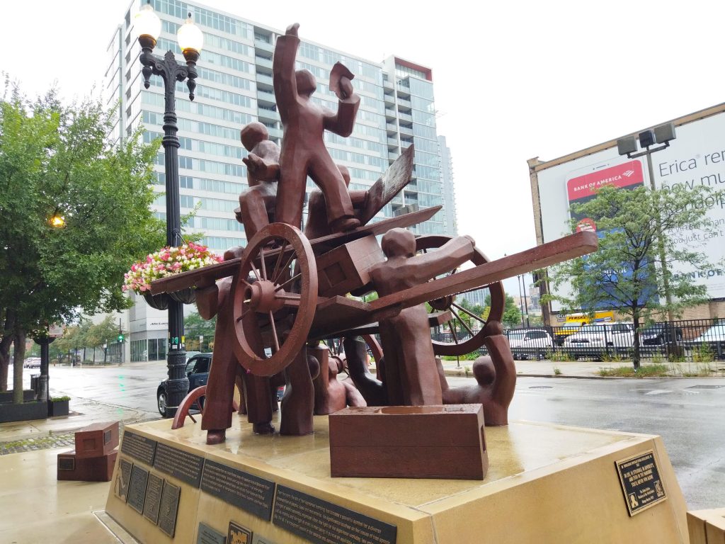 Haymarket Anıtı, Chicago, ABD